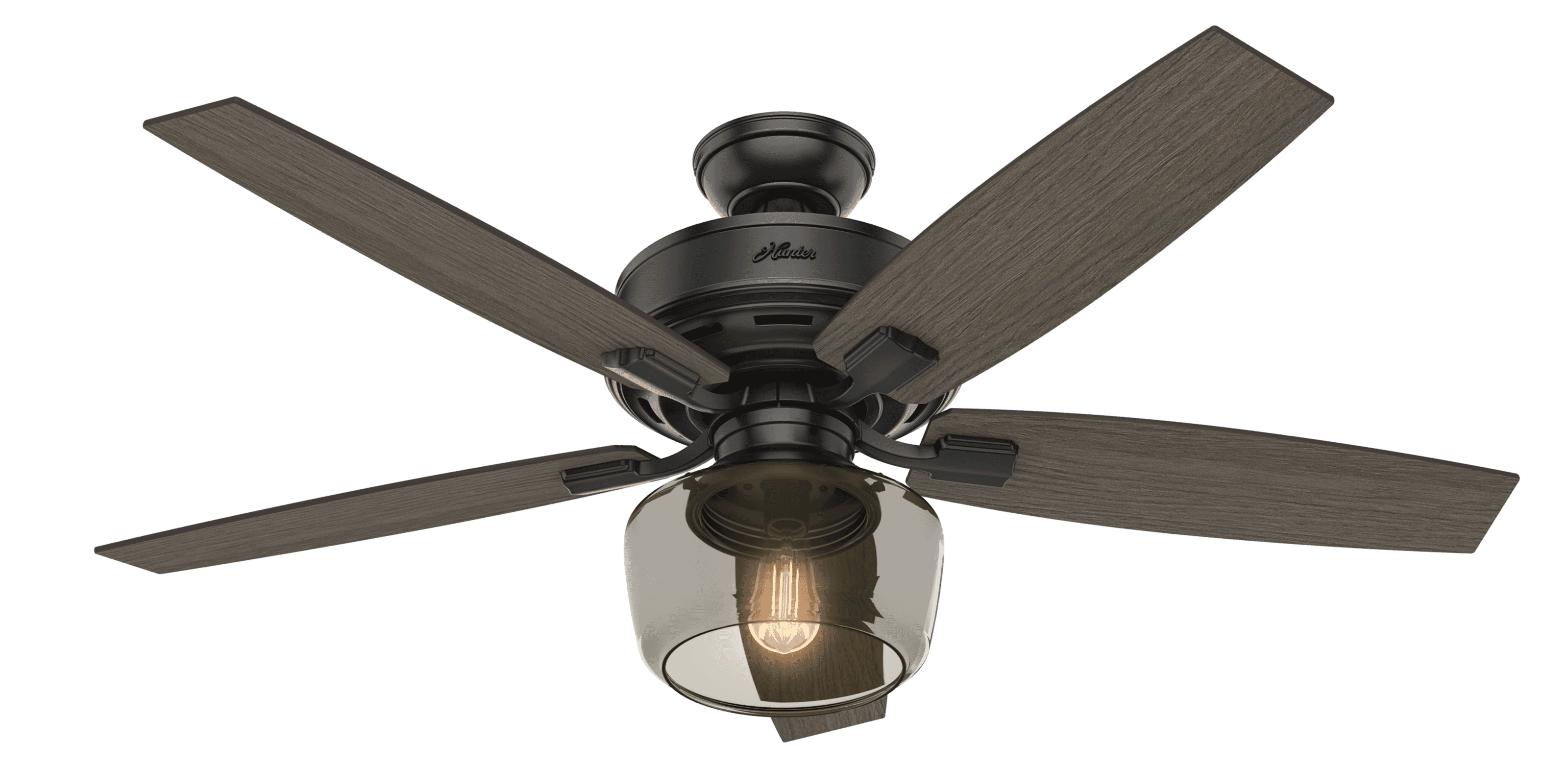 Hunter Fans Bennett 52" Indoor Ceiling Fan in Matte Black