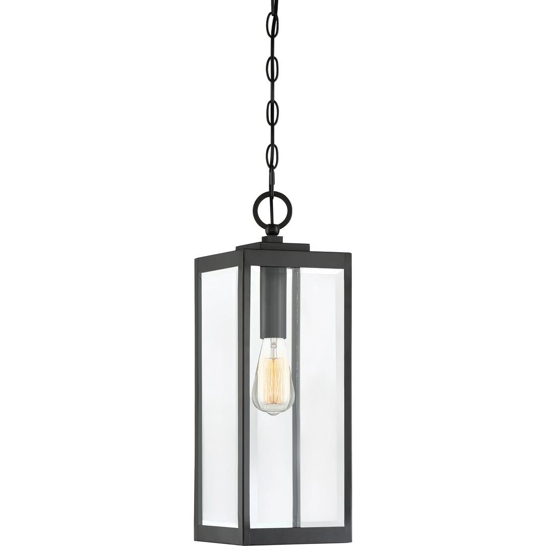 Quoizel Westover 7" Outdoor Hanging Light in Earth Black