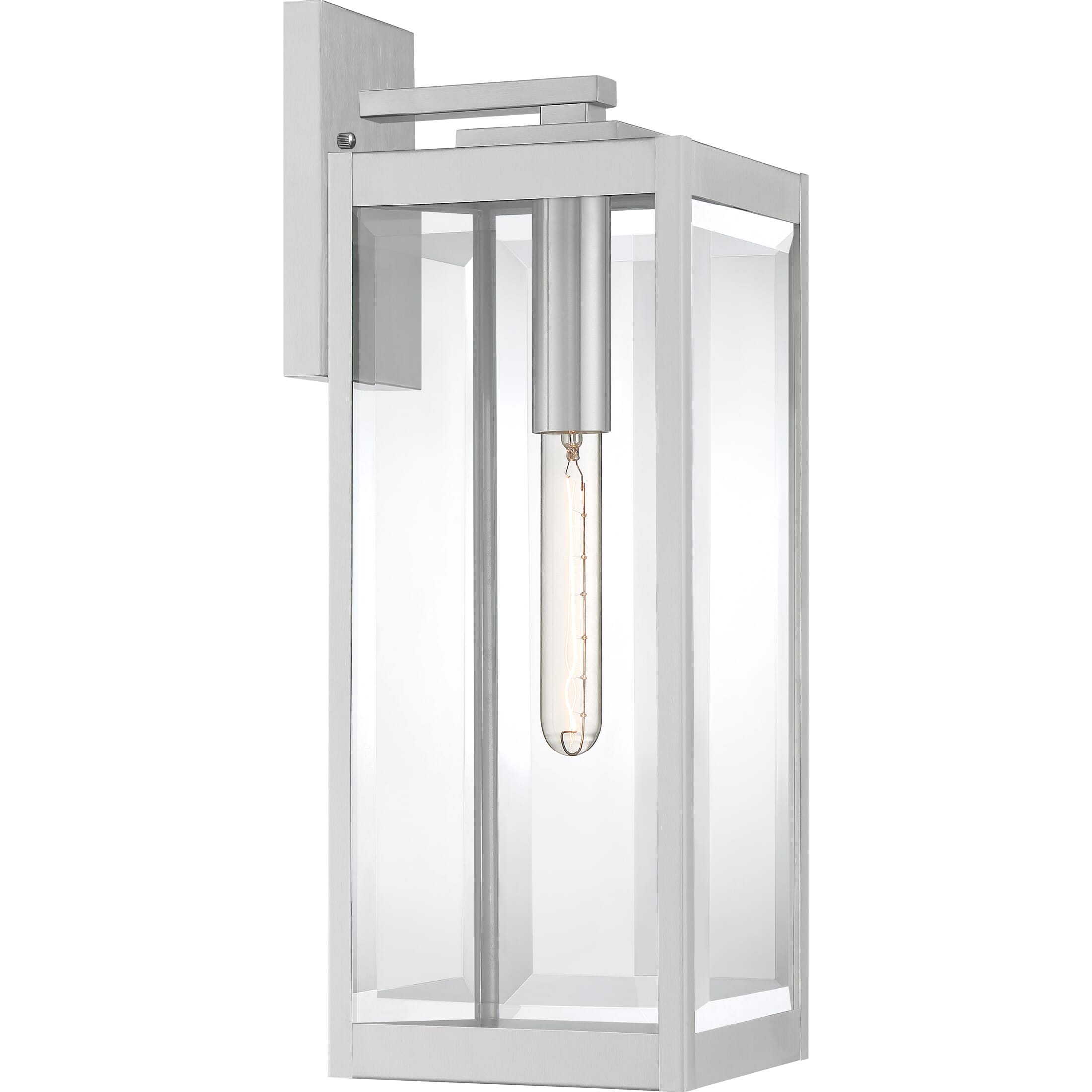 Quoizel Westover 7" Outdoor Hanging Light in Stainless Steel