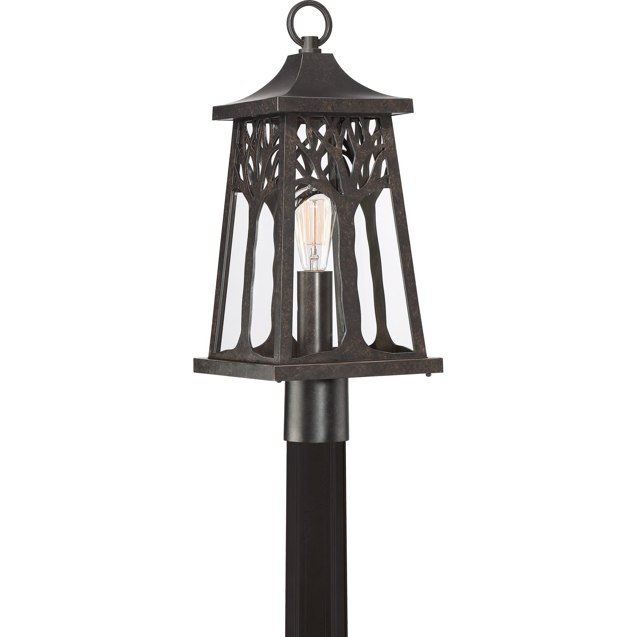 Quoizel Wildwood 9" Outdoor Post Light in Imperial Bronze