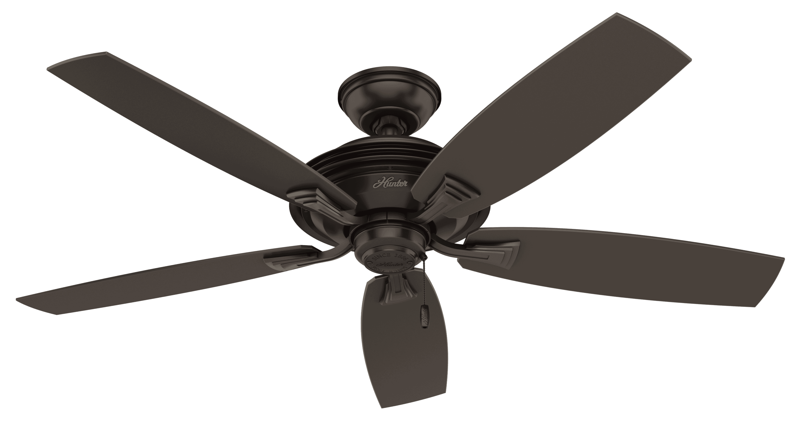 Hunter Rainsford 52" Indoor/Outdoor Ceiling Fan in Premier Bronze