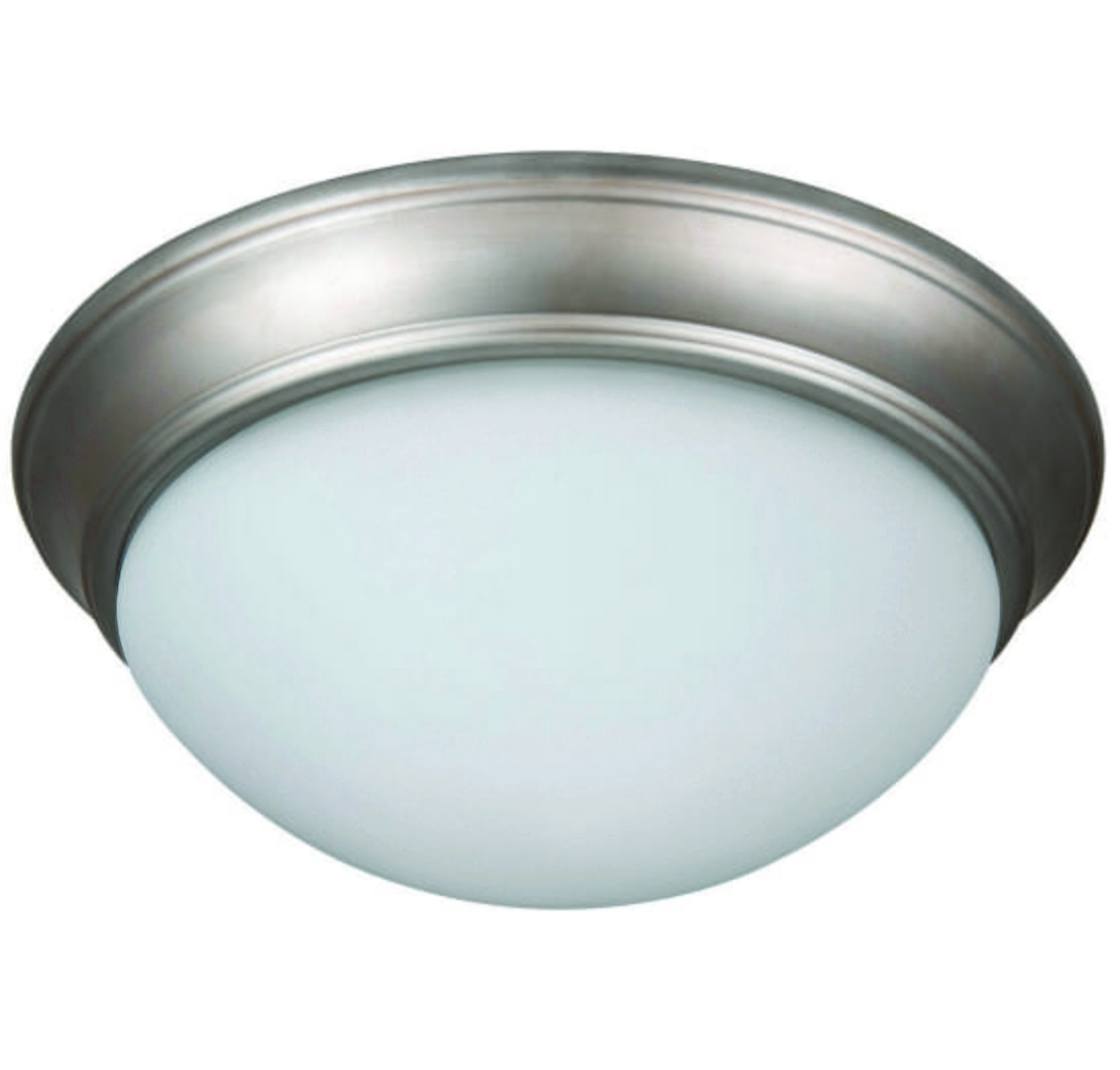 Craftmade Pro Builder Premium 2-Light 13" Ceiling Light in Brushed Satin Nickel