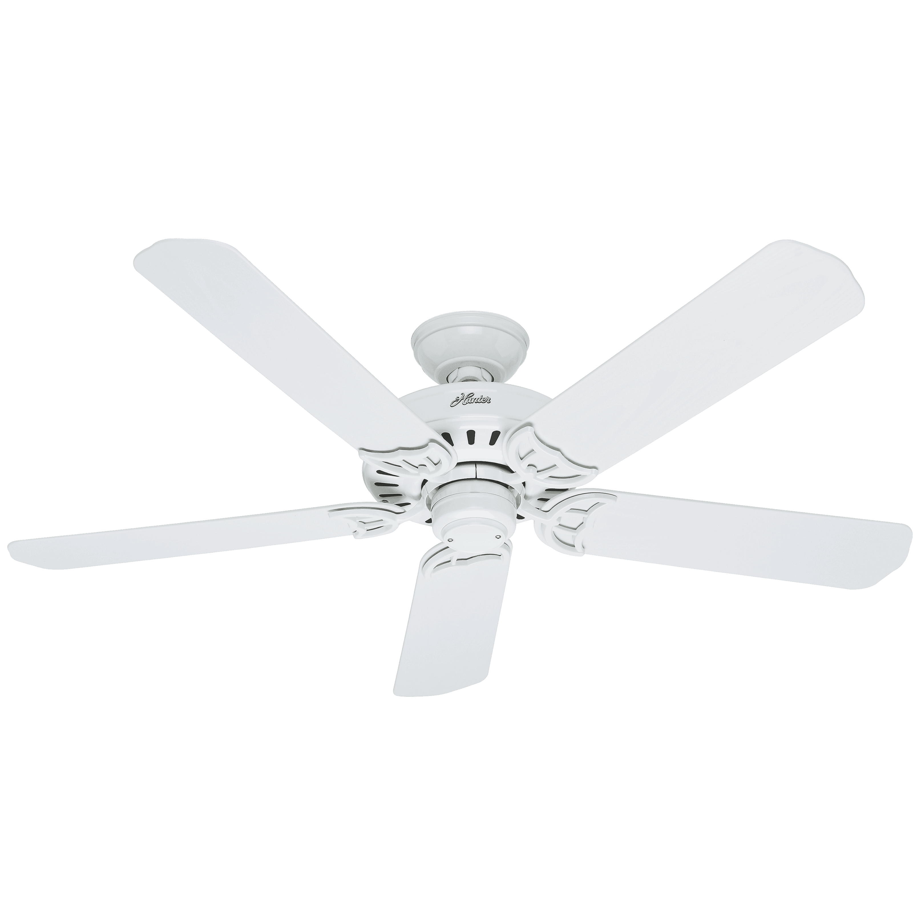 Hunter Bridgeport 52" Indoor/Outdoor Ceiling Fan in White