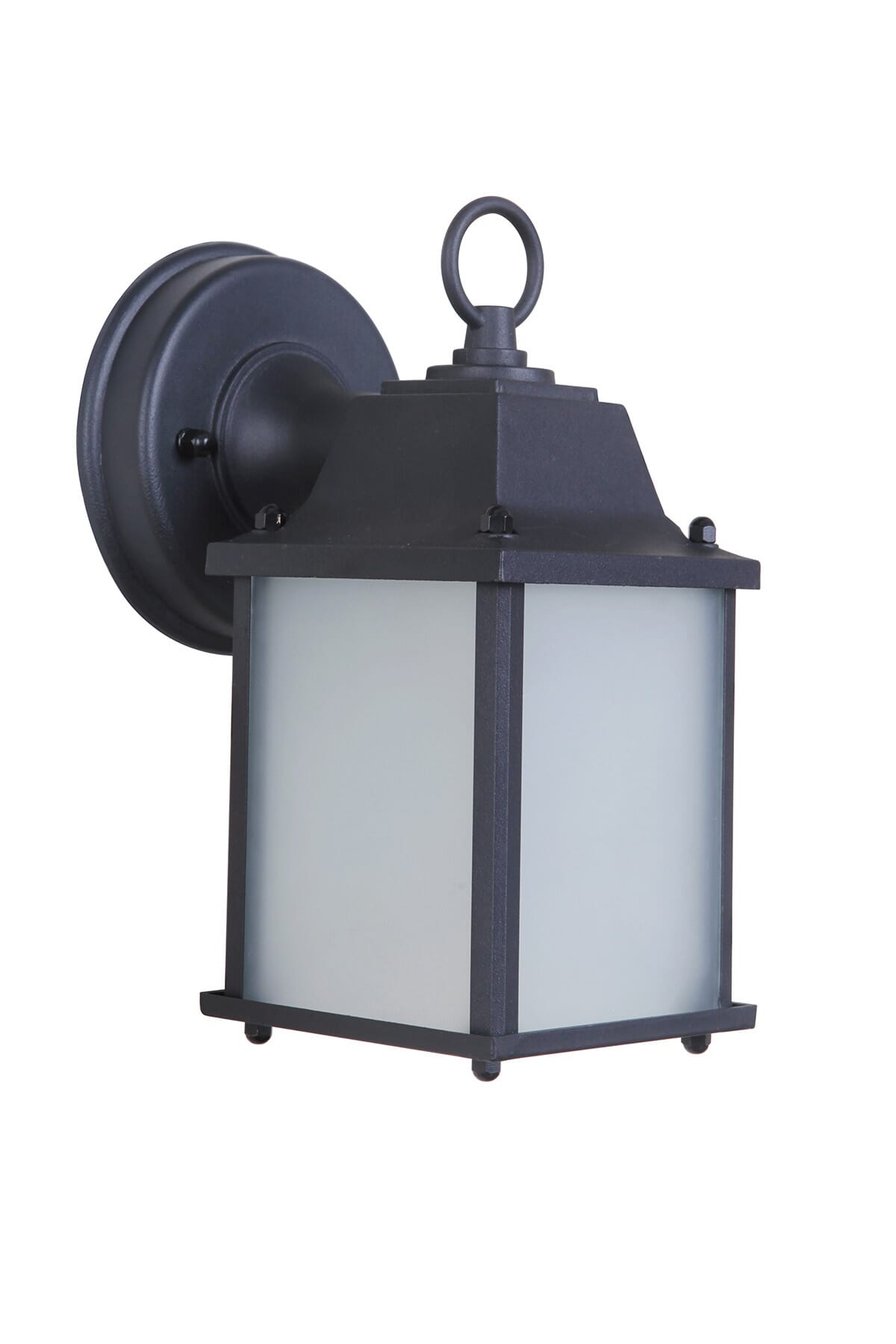 Craftmade Coach Lights 9" Outdoor Wall Light in Textured Matte Black