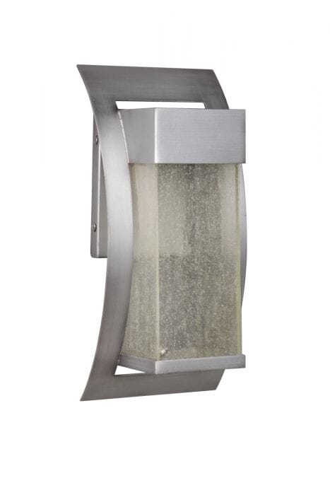 Craftmade Ontario 12" Outdoor Wall Light in Brushed Titanium