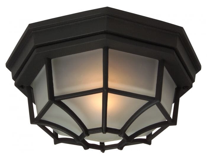 Craftmade Bulkheads 5" Outdoor Ceiling Light in Textured Matte Black