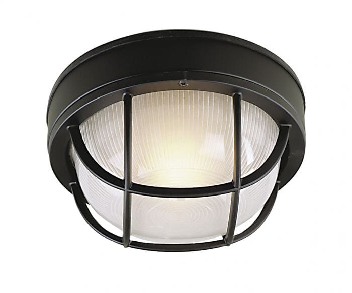 Craftmade Bulkheads 5" Outdoor Ceiling Light in Textured Matte Black