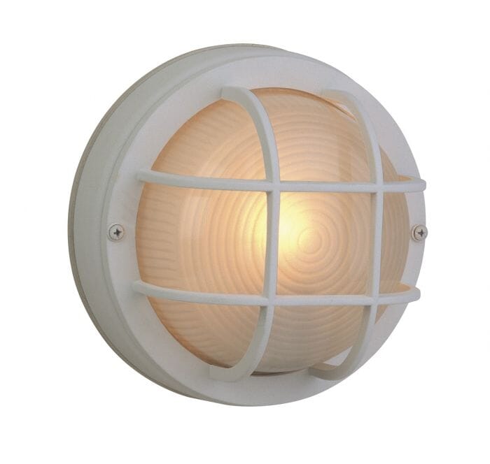 Craftmade Bulkheads 5" Outdoor Ceiling Light in Textured White