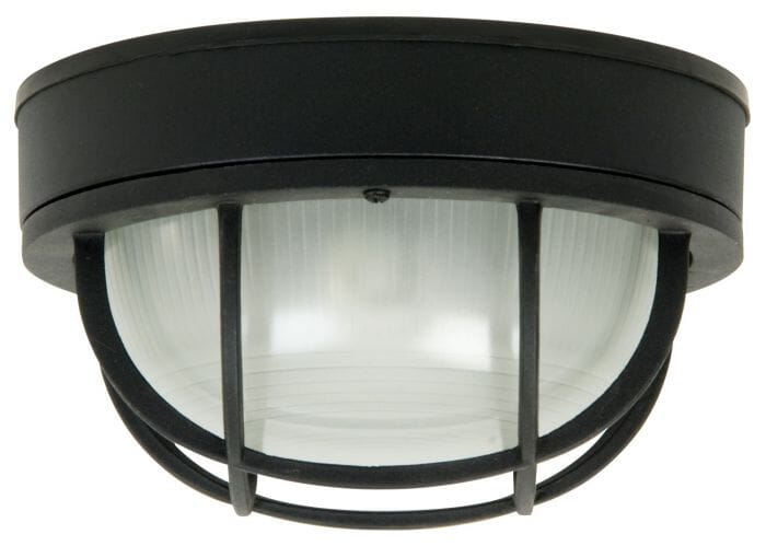 Craftmade Bulkheads 6" Outdoor Ceiling Light in Textured Matte Black