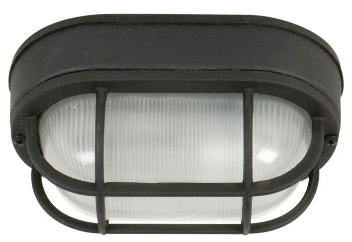 Craftmade Bulkheads 9" Outdoor Ceiling Light in Textured Matte Black