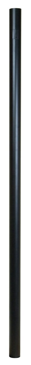 Exteriors by Craftmade Outdoor Direct Burial 84" Smooth Post  in Matte Black