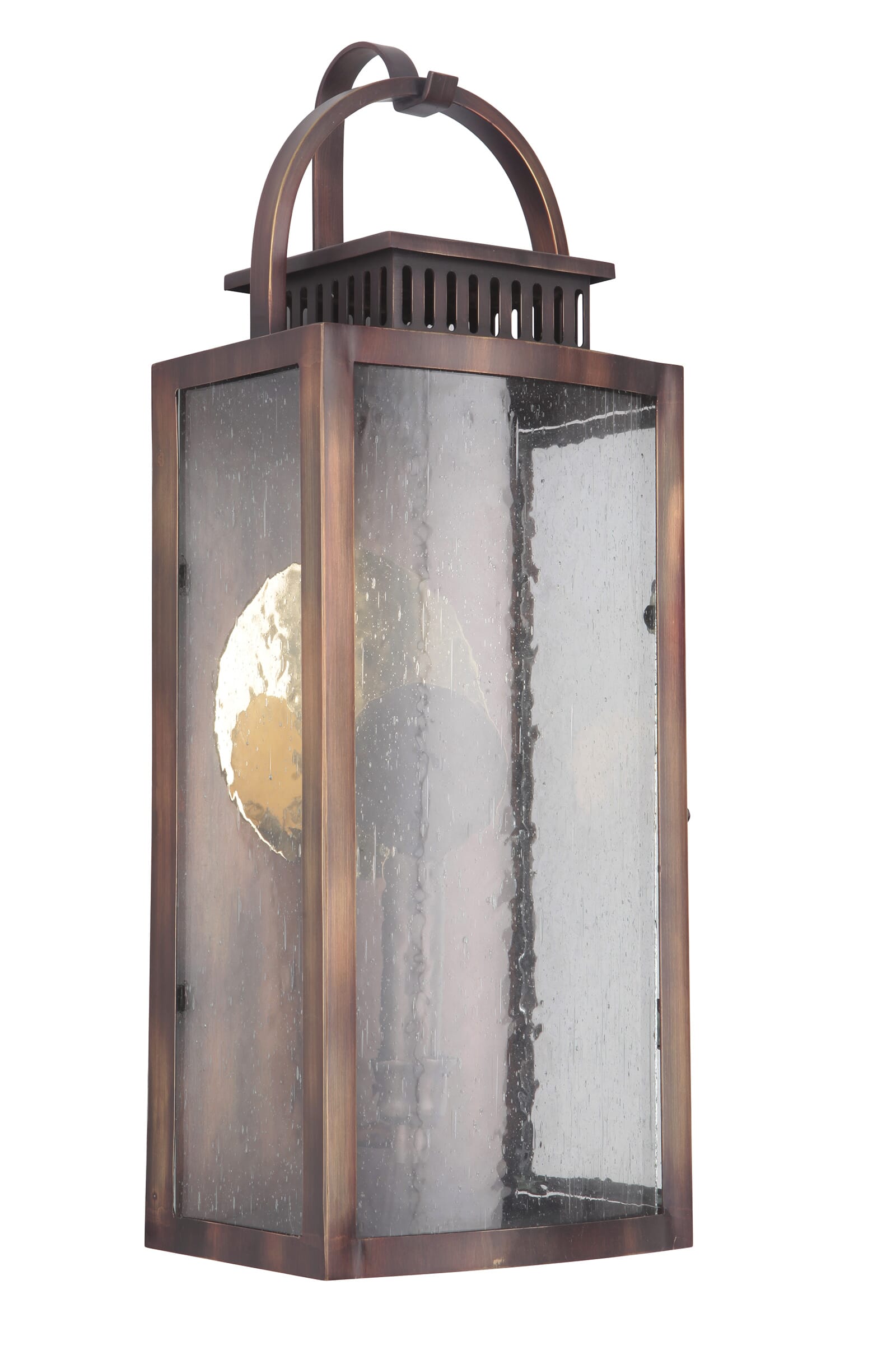 Craftmade Hearth 20" Outdoor Wall Light in Weathered Copper