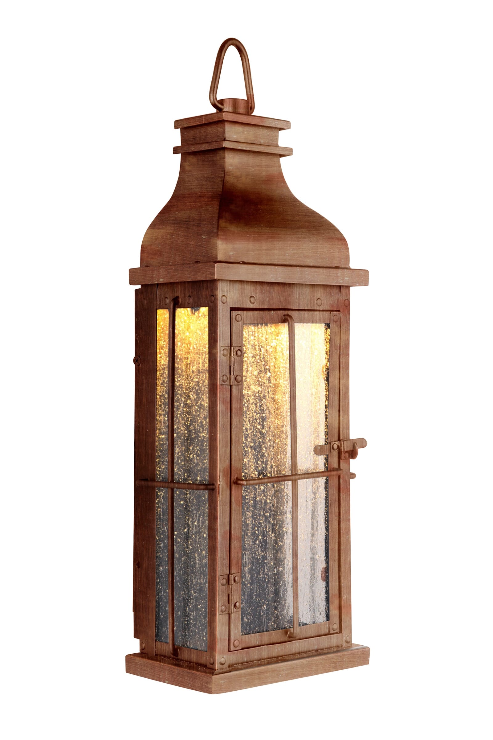 Craftmade Vincent 17" Outdoor Wall Light in Weathered Copper