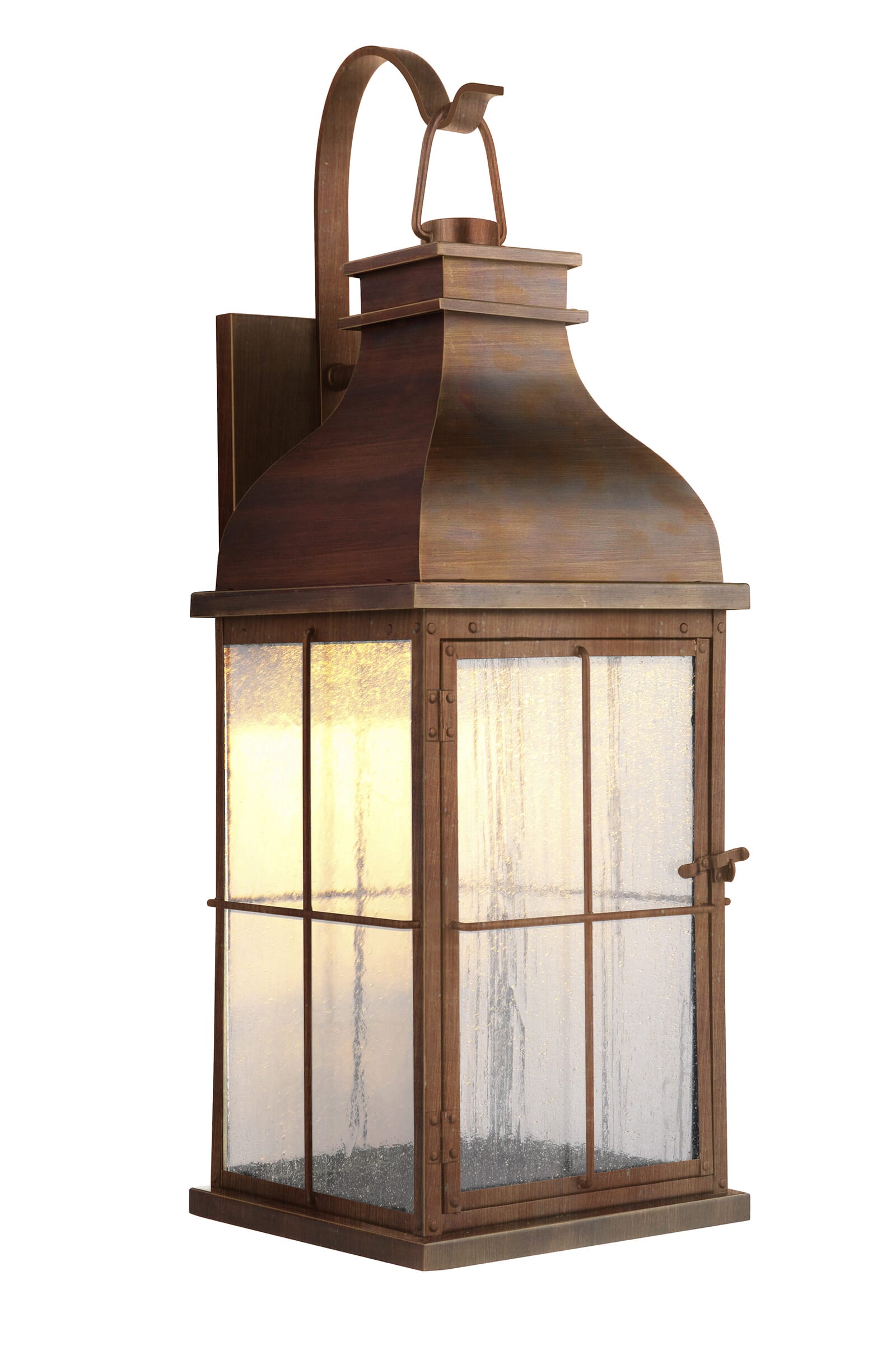 Craftmade Vincent 25" Outdoor Wall Light in Weathered Copper