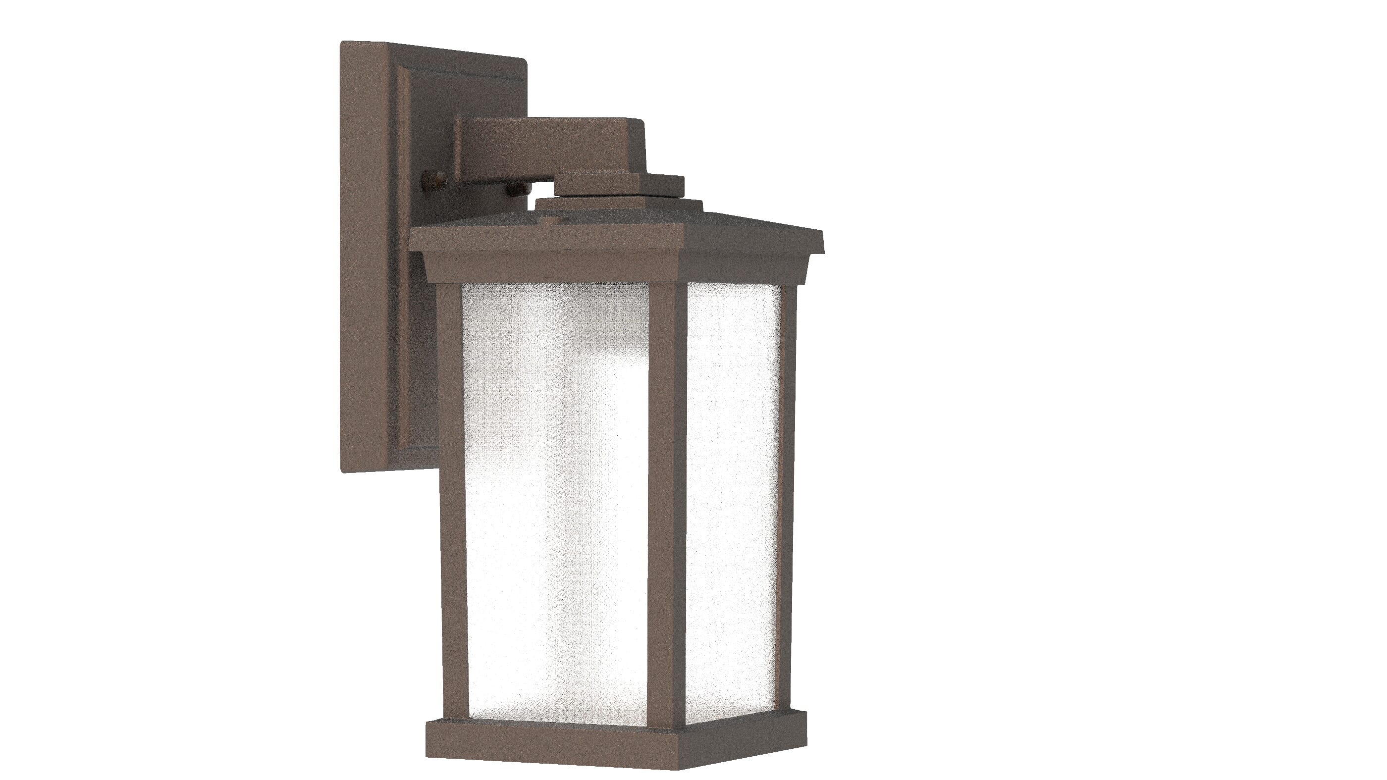 Craftmade Composite Lanterns 12" Outdoor Wall Light in Bronze