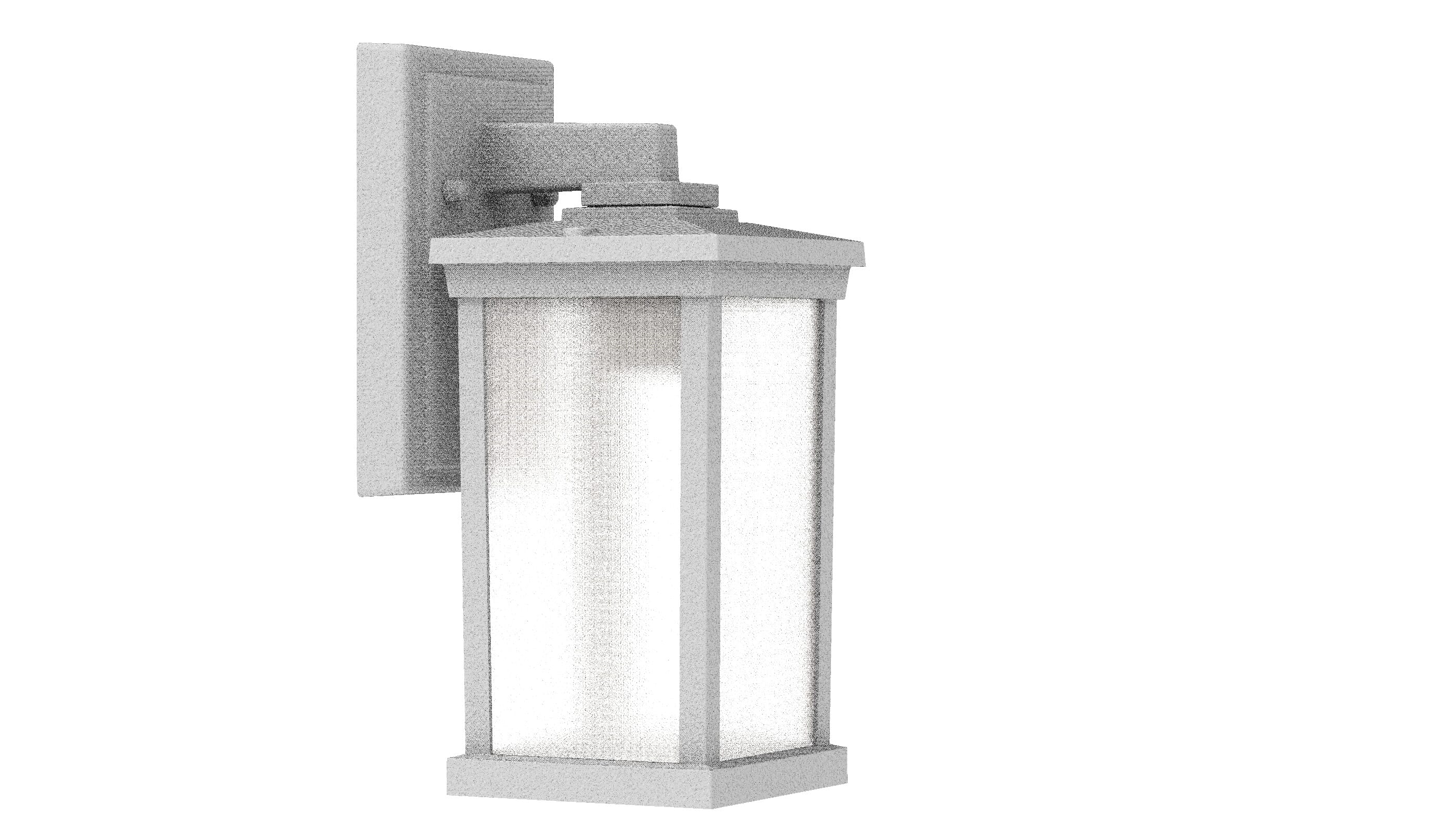 Craftmade Composite Lanterns 12" Outdoor Wall Light in Textured White